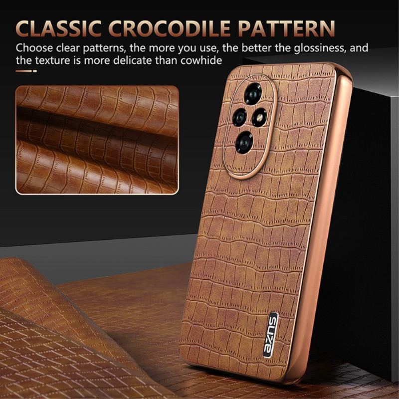 Coque Honor 200 Mootif Crocodile AZNS