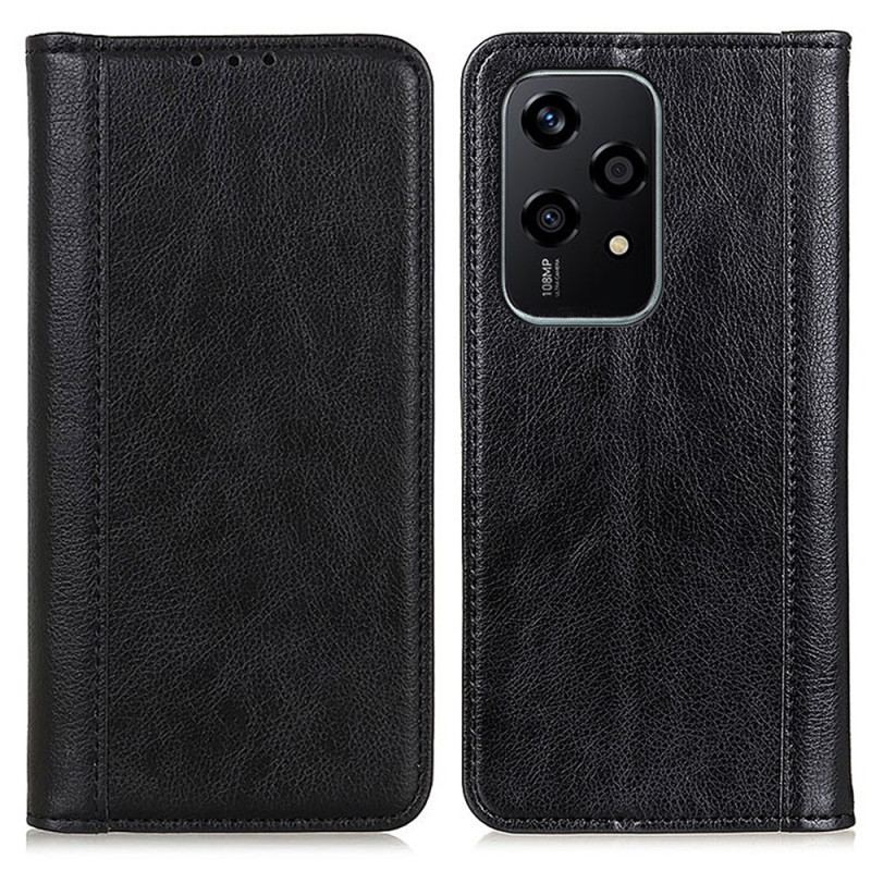 Flip Cover Honor 200 Lite Cuir Fendu