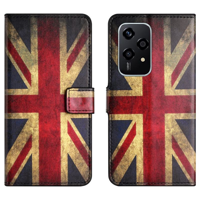 Housse Honor 200 Lite Drapeau Anglais Vintage