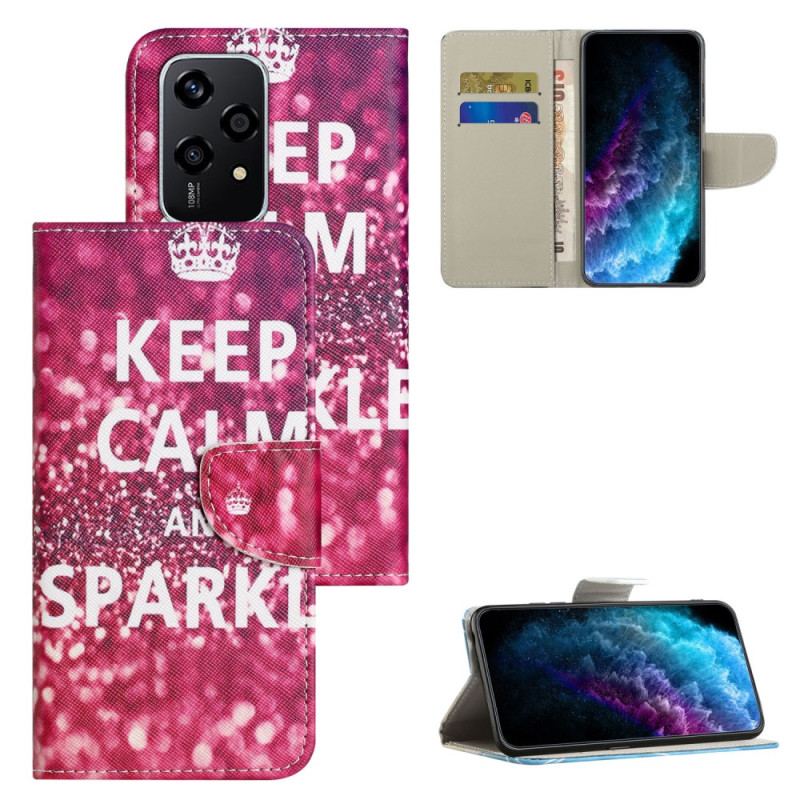 Housse Honor 200 Lite Keep Calm And Sparkle