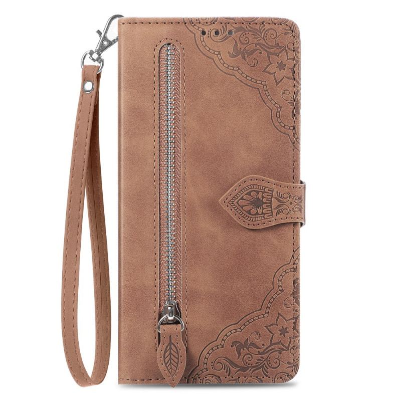 Housse Honor 200 Lite Style Dentelle Pochette Frontale et Lanière