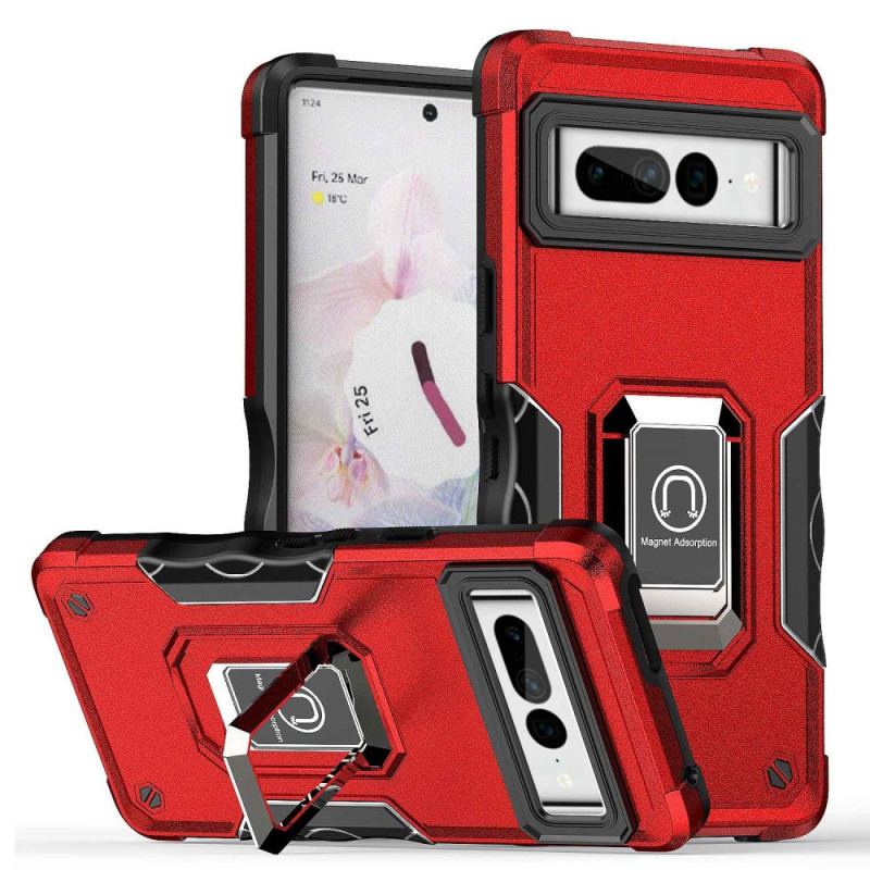 Coque Google Pixel 7 Pro Anneau-Support Coins Renforcés