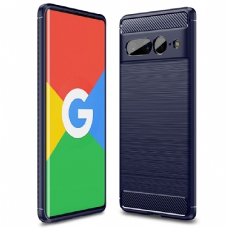 Coque Google Pixel 7 Pro Fibre Carbone Brossée