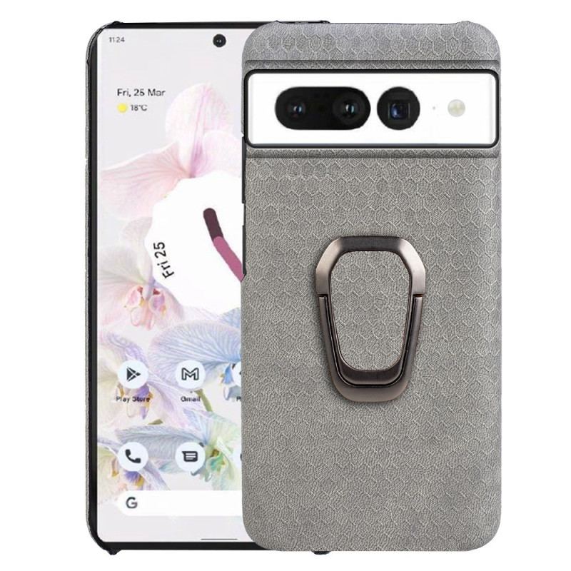 Coque Google Pixel 7 Pro Nid d'Abeille avec Anneau-Support