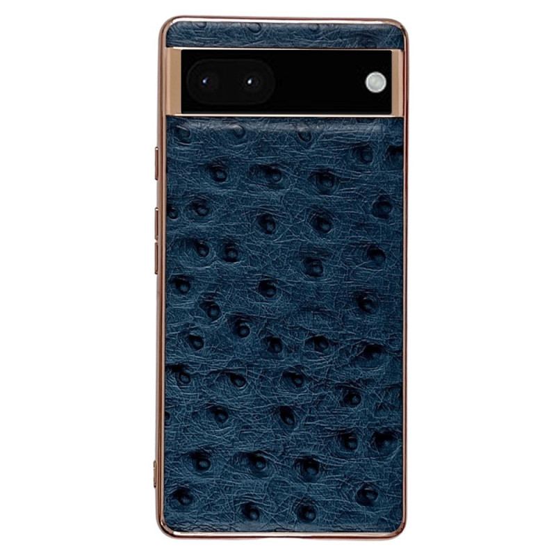 Coque Google Pixel 7 Pro Véritable Cuir Style Autruche