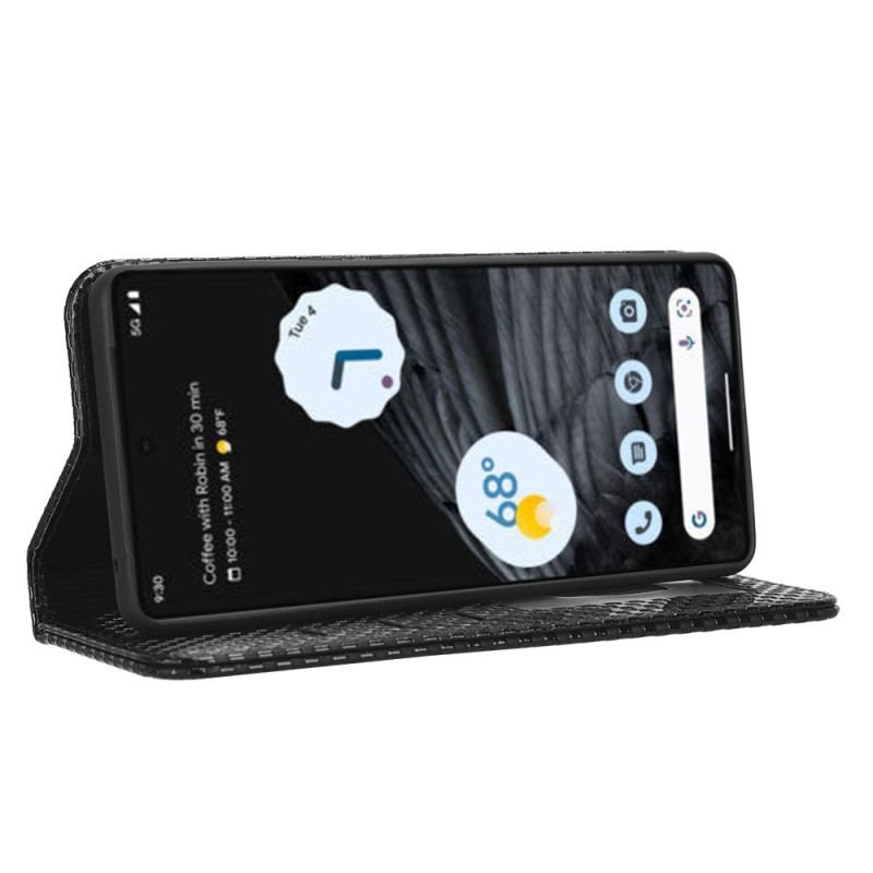 Flip Cover Google Pixel 7 Pro Texturée