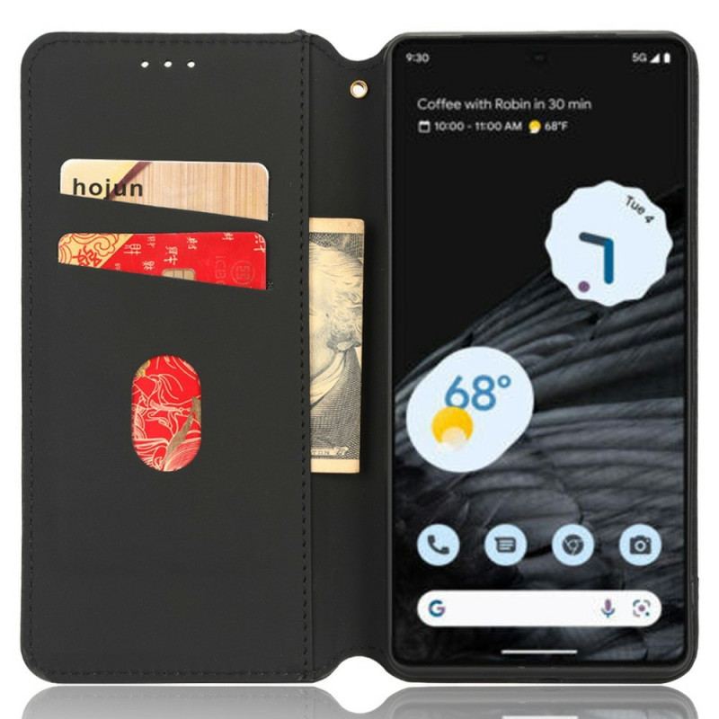 Flip Cover Sony Google Pixel 7 Pro Cubes 3D