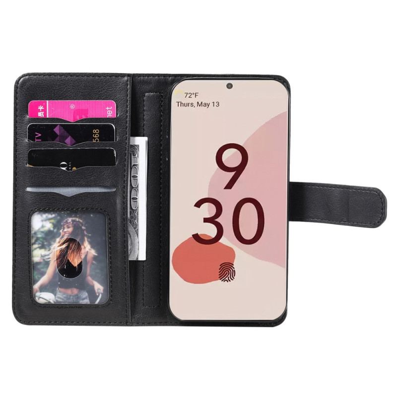 Housse Google Pixel 7 Pro Multi-Fonctionnelle 10 Porte-cartes