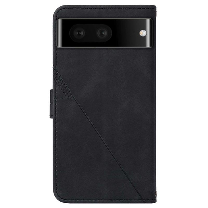 Housse Google Pixel 7 Pro Triangles avec Bandoulière