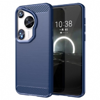 Coque Huawei Pura 70 Ultra Fibre Carbone Brosséee