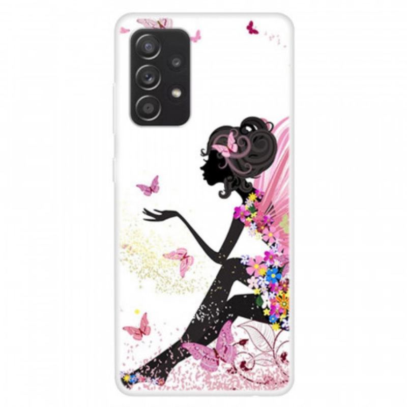 Coque Samsung Galaxy A13 Butterfly Lady