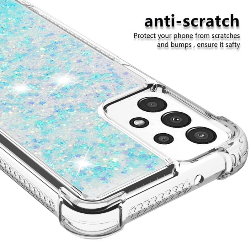 Coque Samsung Galaxy A13 Désires Paillettes