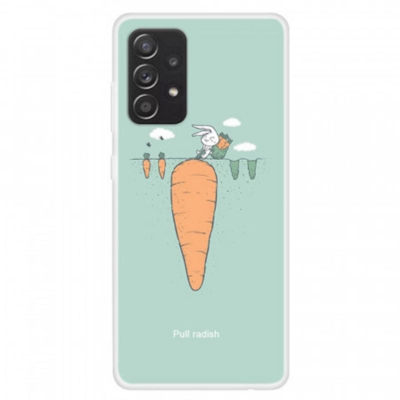 Coque Samsung Galaxy A13 Lapin au Jardin