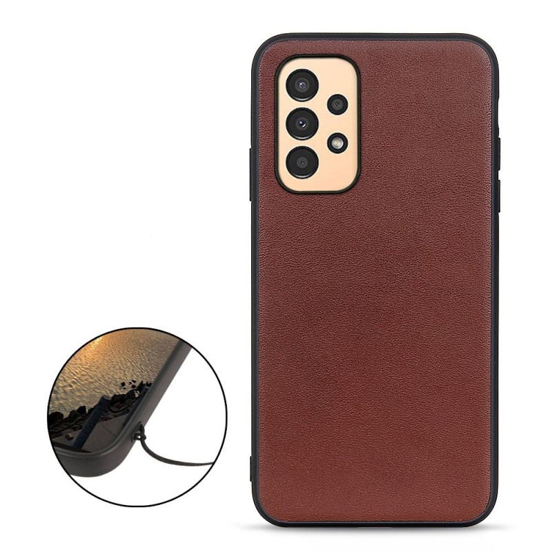 Coque Samsung Galaxy A13 Véritable Cuir