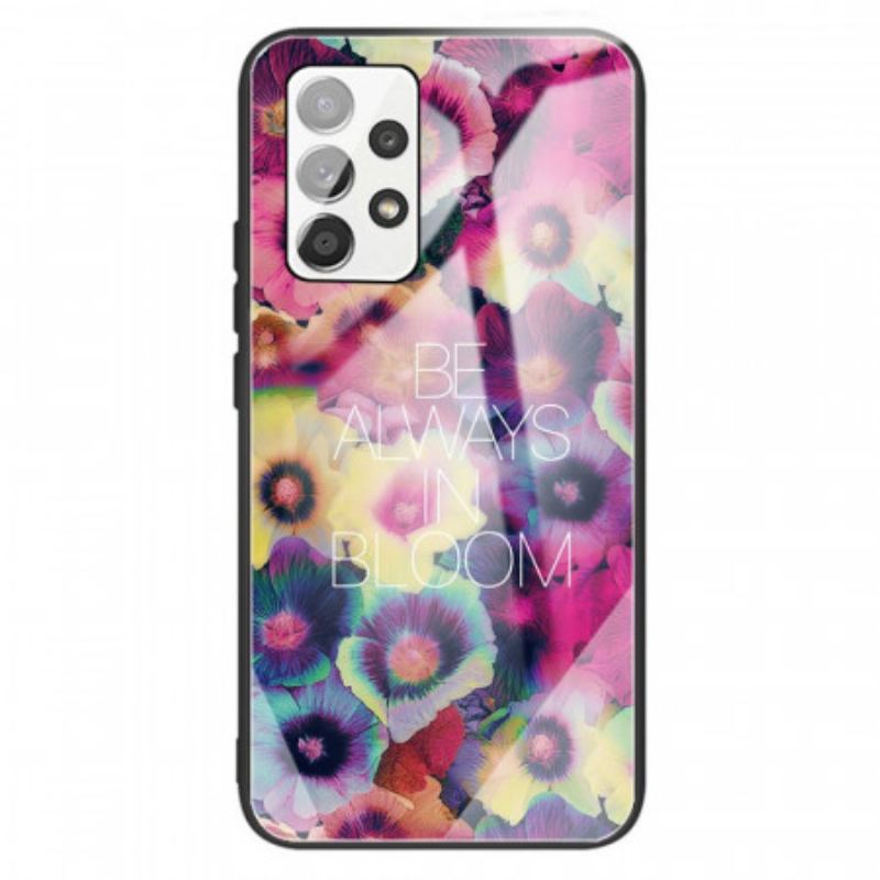 Coque Samsung Galaxy A13 Verre trempé Be Always in Bloom