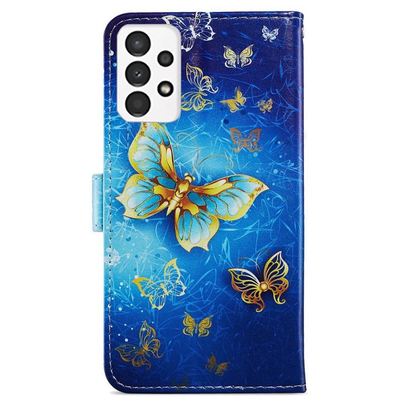 Housse Samsung Galaxy A13 Vol de Papillons