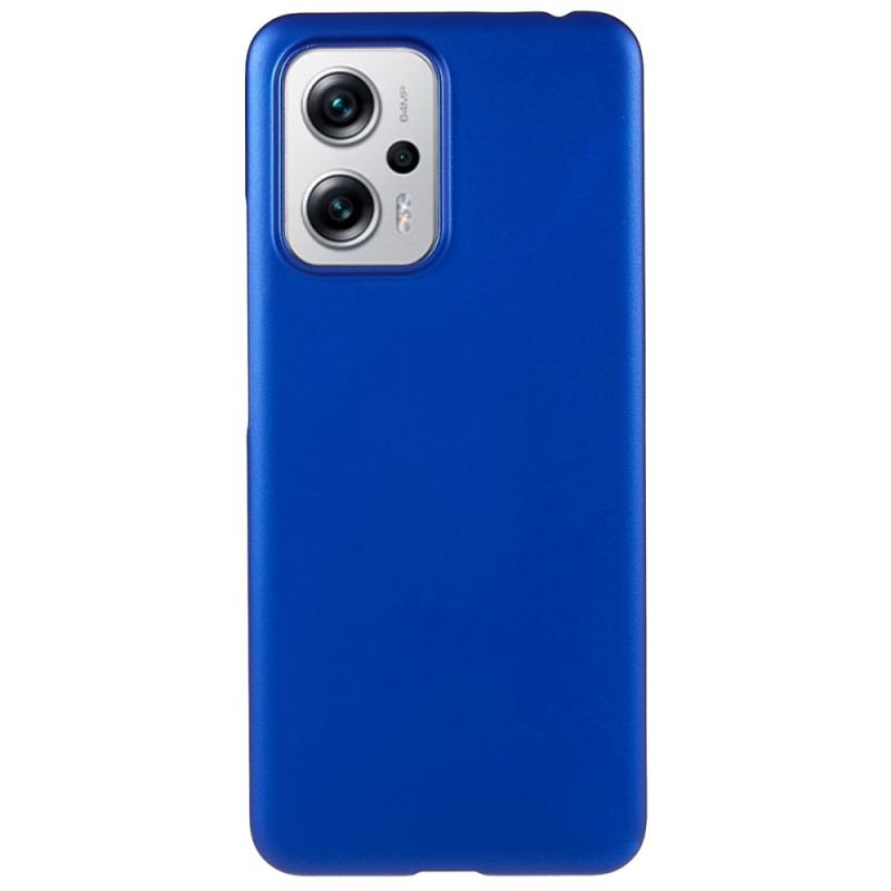 Coque Poco X4 GT Plastique Rigide Effet Caoutchouc