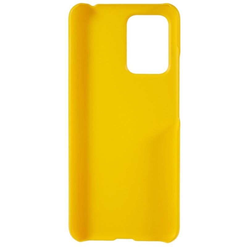 Coque Poco X4 GT Plastique Rigide Effet Caoutchouc