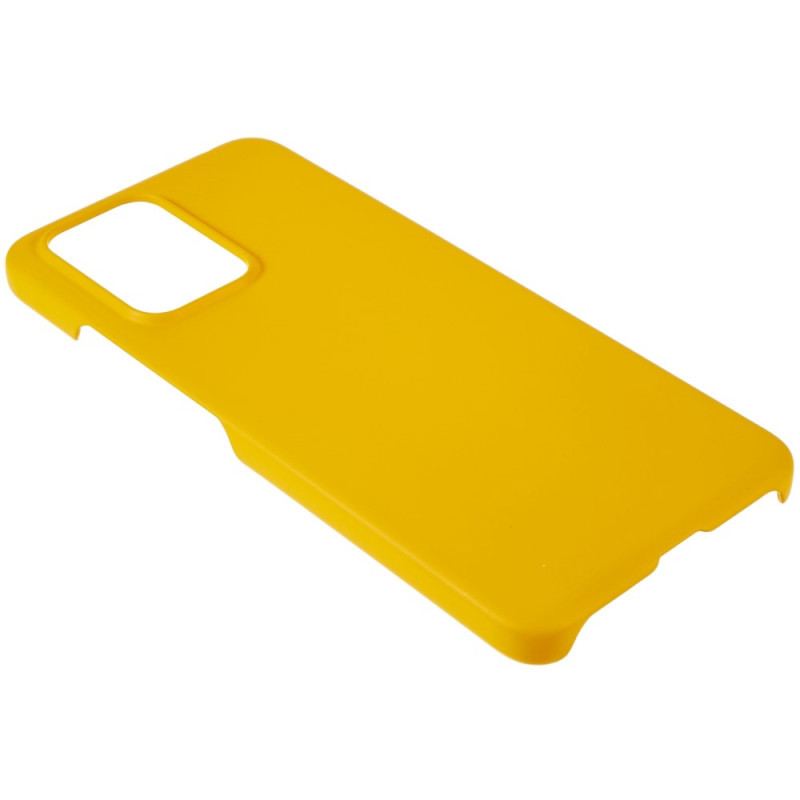 Coque Poco X4 GT Plastique Rigide Effet Caoutchouc