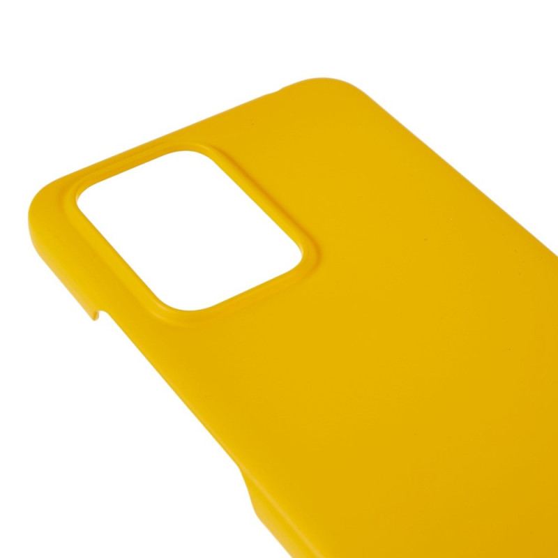 Coque Poco X4 GT Plastique Rigide Effet Caoutchouc