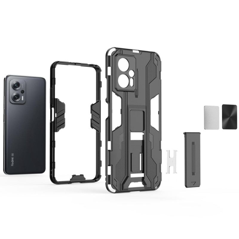 Coque Poco X4 GT Support Amovible Vertical et Horizontal