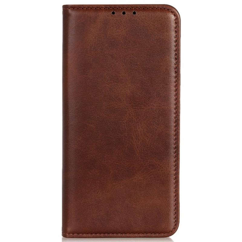 Flip Cover Poco X4 GT Cuir Fendu