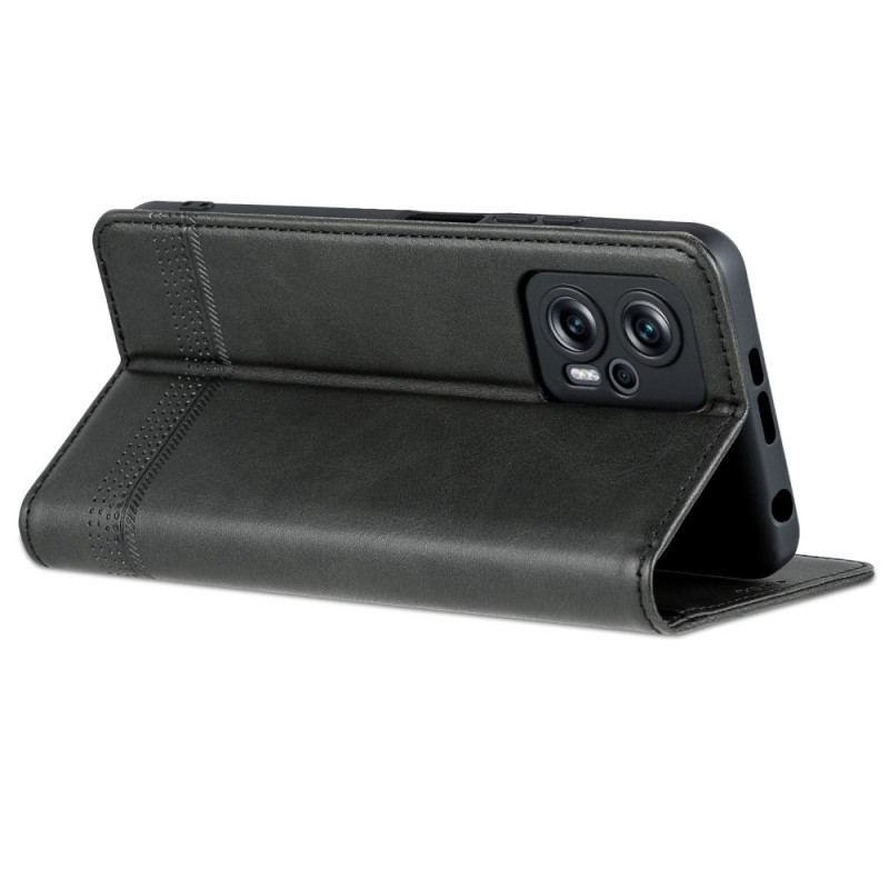 Flip Cover Poco X4 GT Marque AZNS Simili Cuir