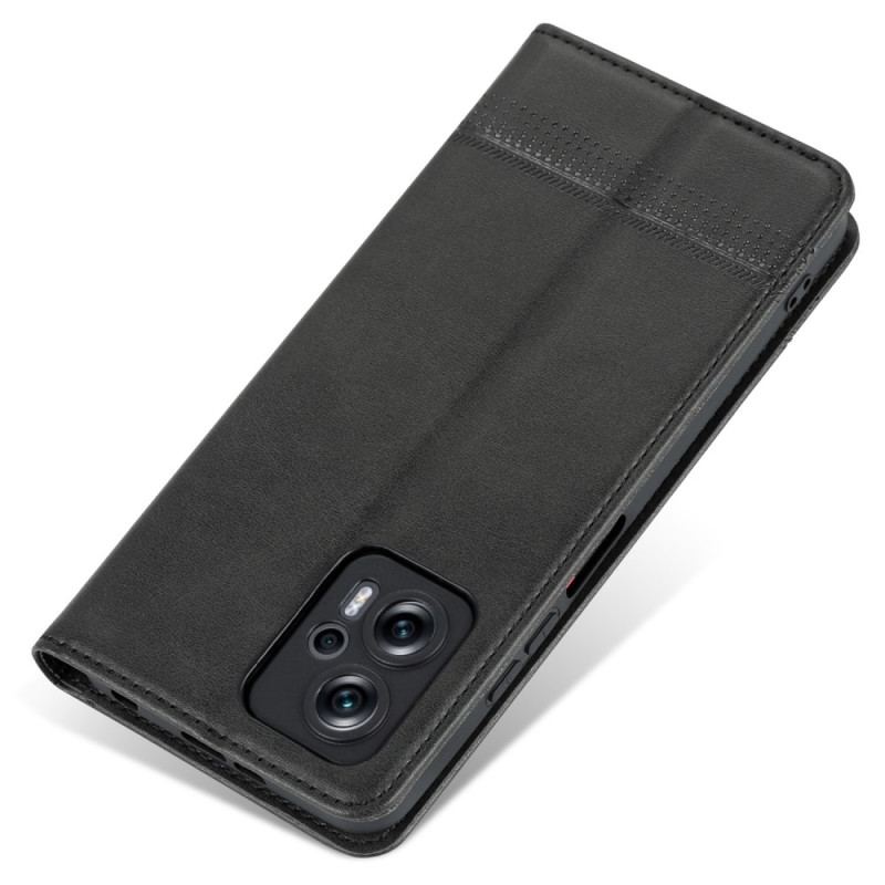 Flip Cover Poco X4 GT Marque AZNS Simili Cuir