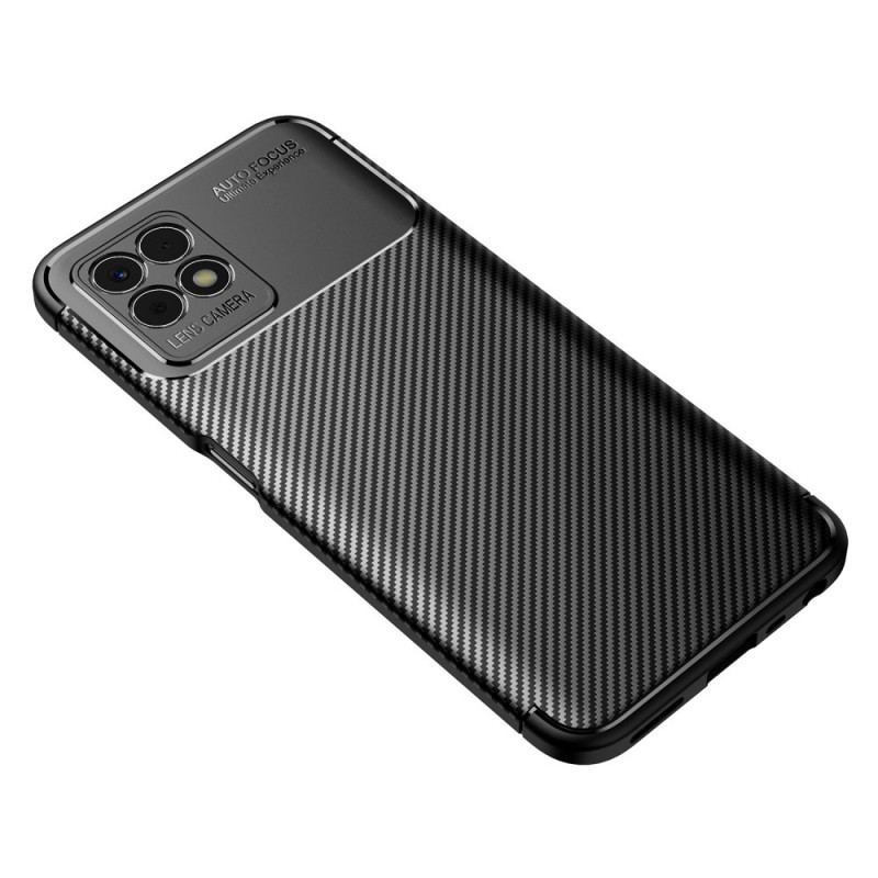 Coque Realme 8i Flexible Fibre Carbone