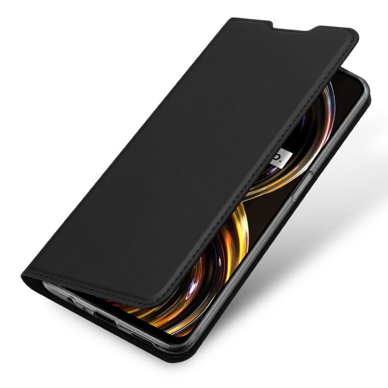 Flip Cover Realme 8i Skin Pro DUX DUCIS