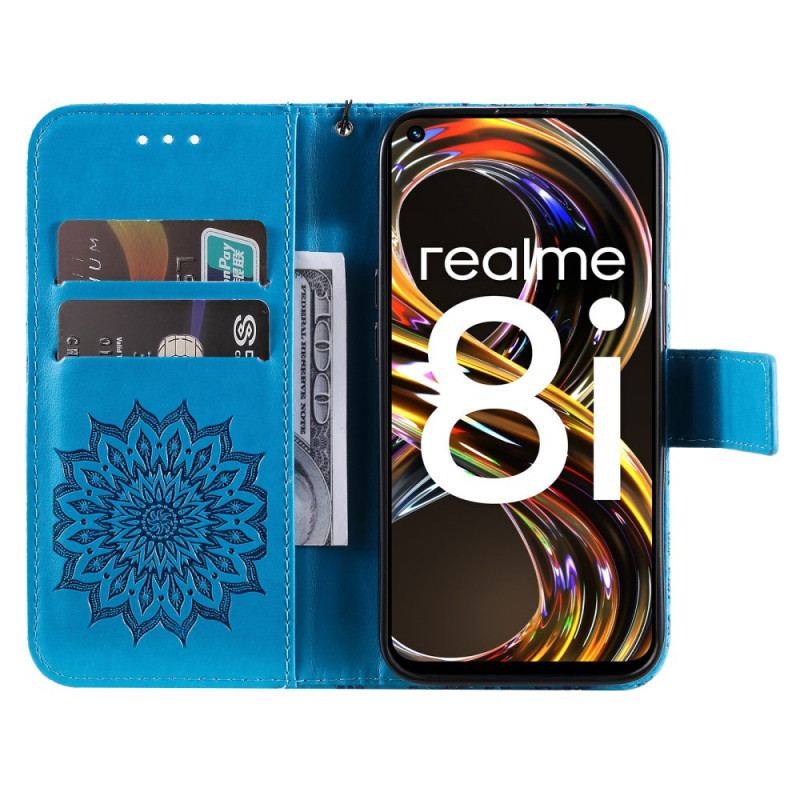 Housse Realme 8i Fleur de Soleil