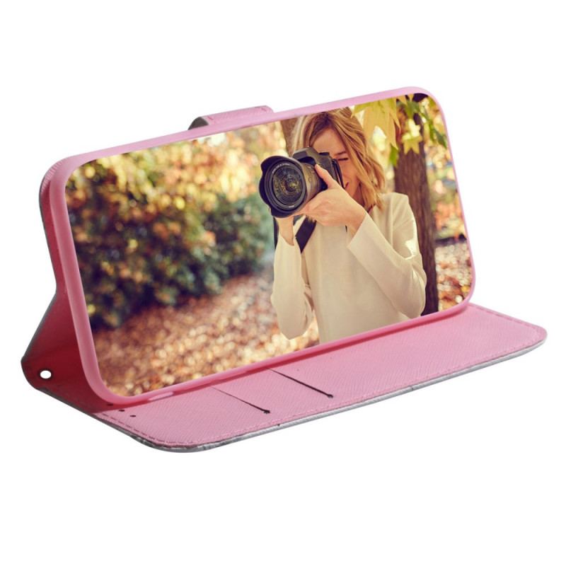 Housse Realme 8i Fleur Vieux Rose