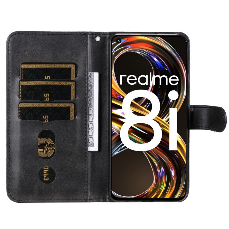 Housse Realme 8i Vintage Porte-Monnaie