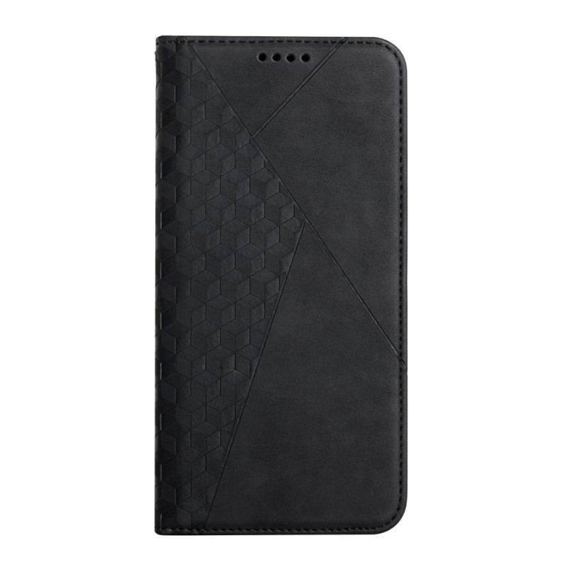 Flip Cover Realme 8 5G Effet Cuir Géo