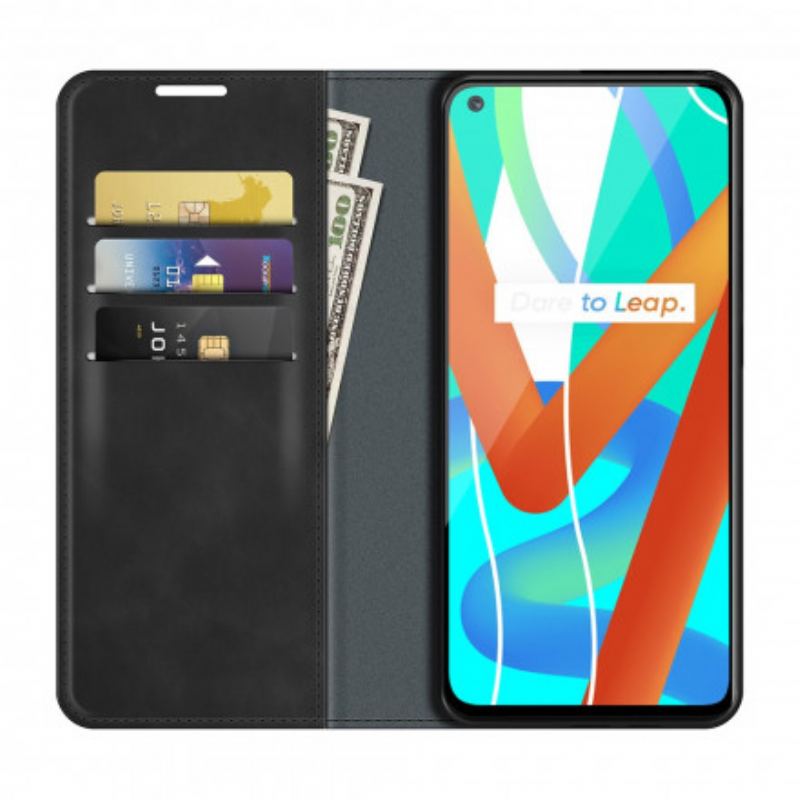 Flip Cover Realme 8 5G Skin-Touch