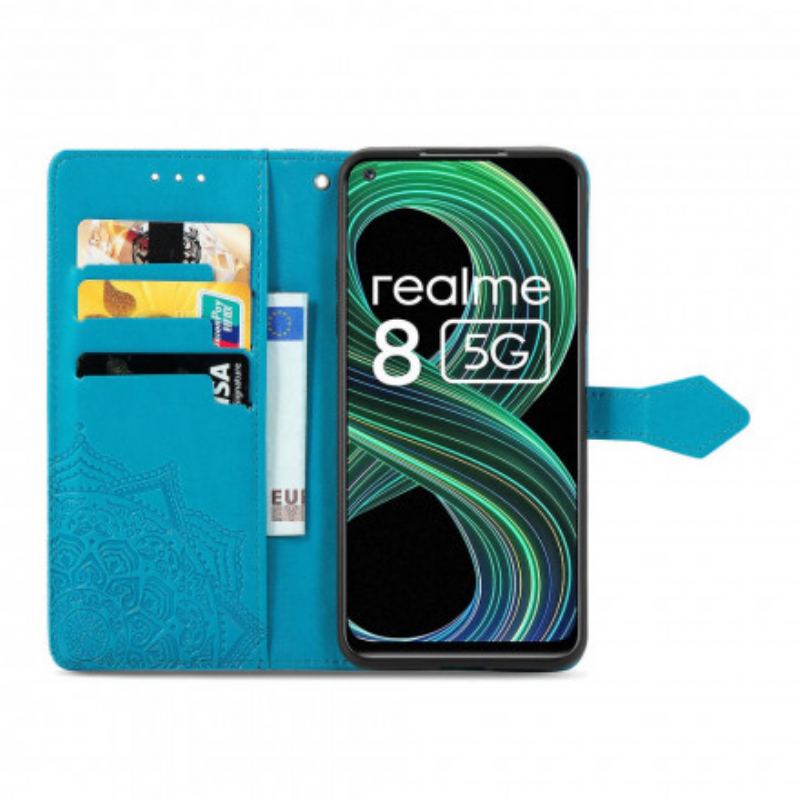 Housse Realme 8 5G Mandala Moyen Age