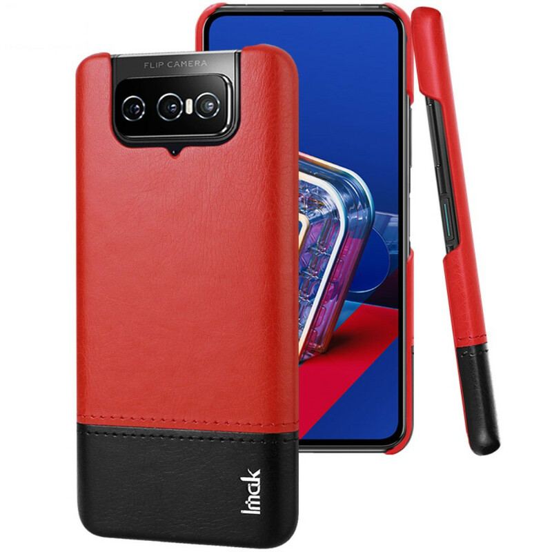 Coque Asus ZenFone 7 / 7 ProIMAK Ruiyi Series Effet Cuir