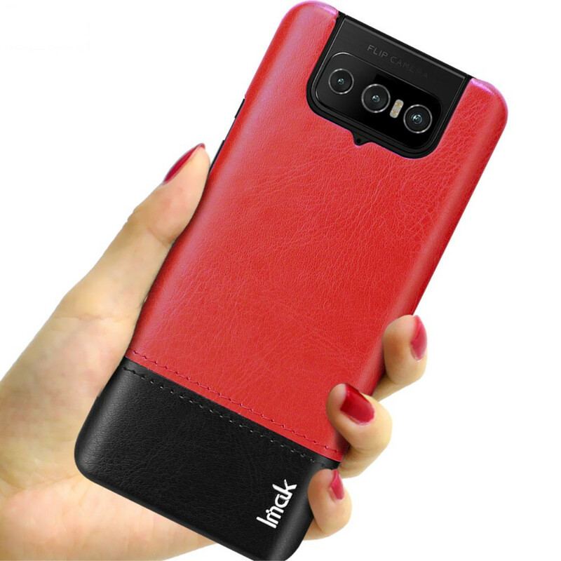 Coque Asus ZenFone 7 / 7 ProIMAK Ruiyi Series Effet Cuir