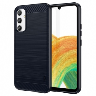 Coque Samsung Galaxy A34 5G Fibre Carbone Brossée MOFI