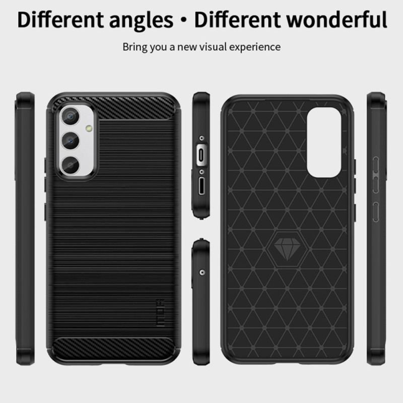 Coque Samsung Galaxy A34 5G Fibre Carbone Brossée MOFI