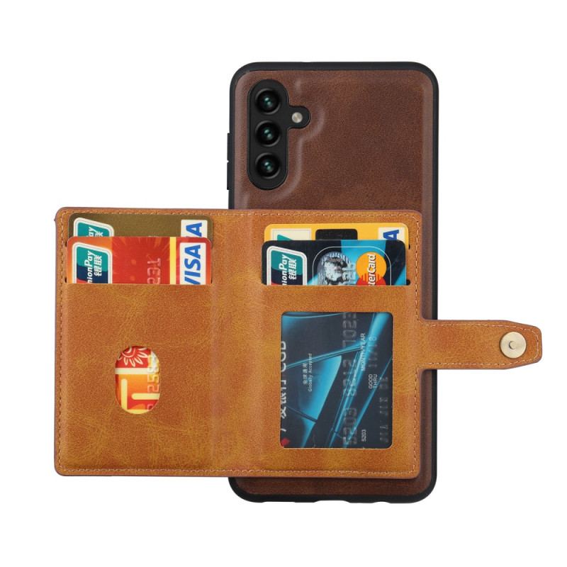 Coque Samsung Galaxy A34 5G Porte Cartes Support Sangle