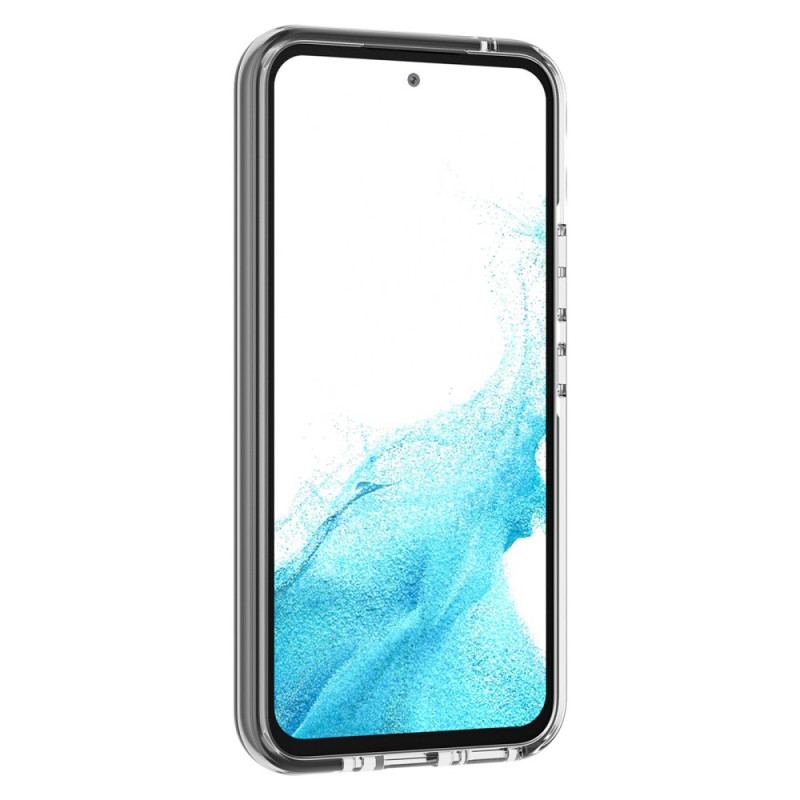 Coque Samsung Galaxy A34 5G Transparente Rebords Colorés