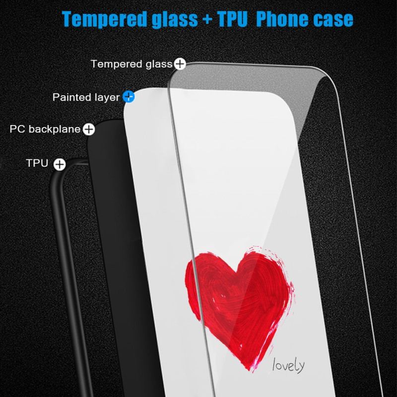 Coque Samsung Galaxy A34 5G Verre Trempé Coeur