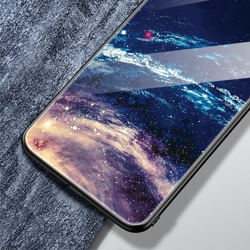 Coque Samsung Galaxy A34 5G Verre Trempé l'Homme à la Lune