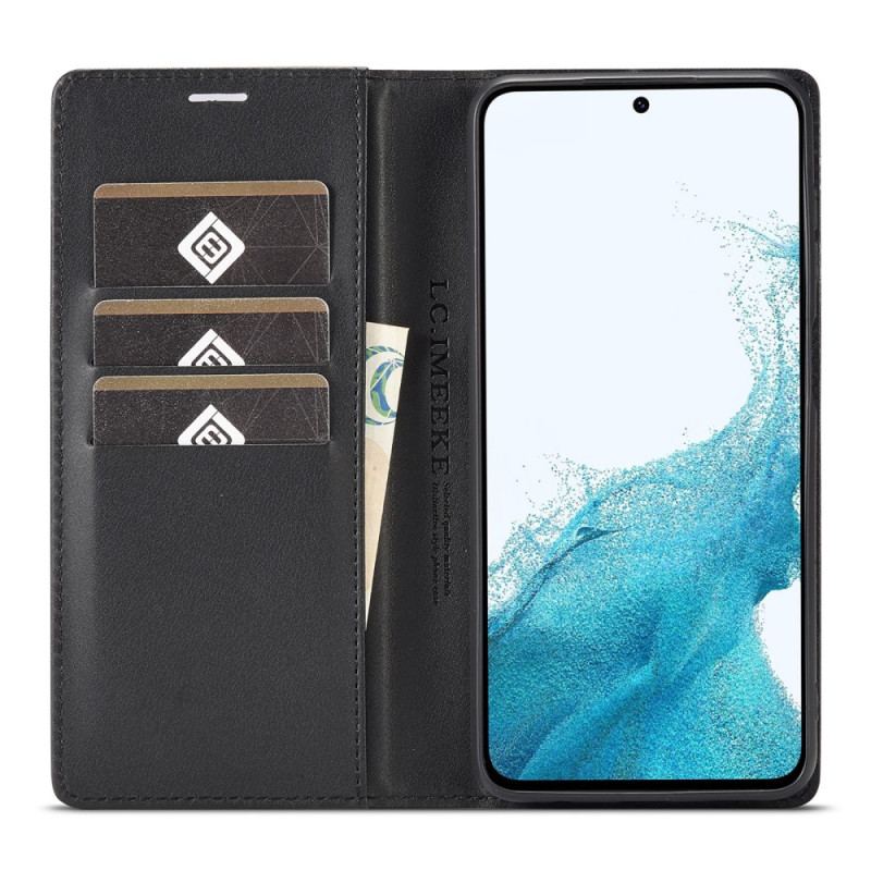 Flip Cover Samsung Galaxy A34 5G Fibre Carbone LC.IMEEKE