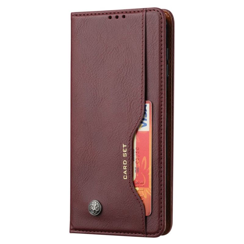 Flip Cover Samsung Galaxy A34 5G Simili Cuir Porte-Cartes