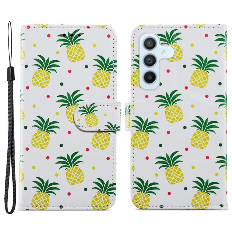 Housse Samsung Galaxy A34 5G Multiples Ananas