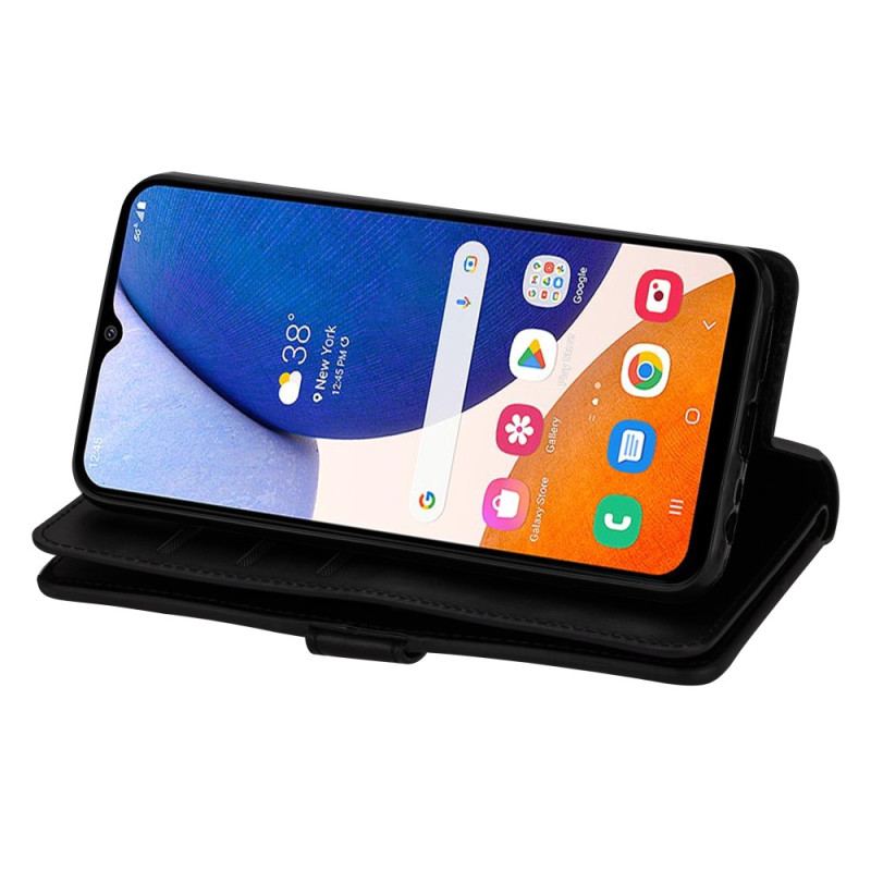 Housse Samsung Galaxy A34 5G Porte-Monnaie à Lanière