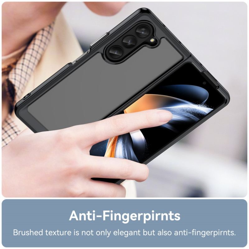 Coque Samsung Galaxy Z Fold 5 Rebords Silicone