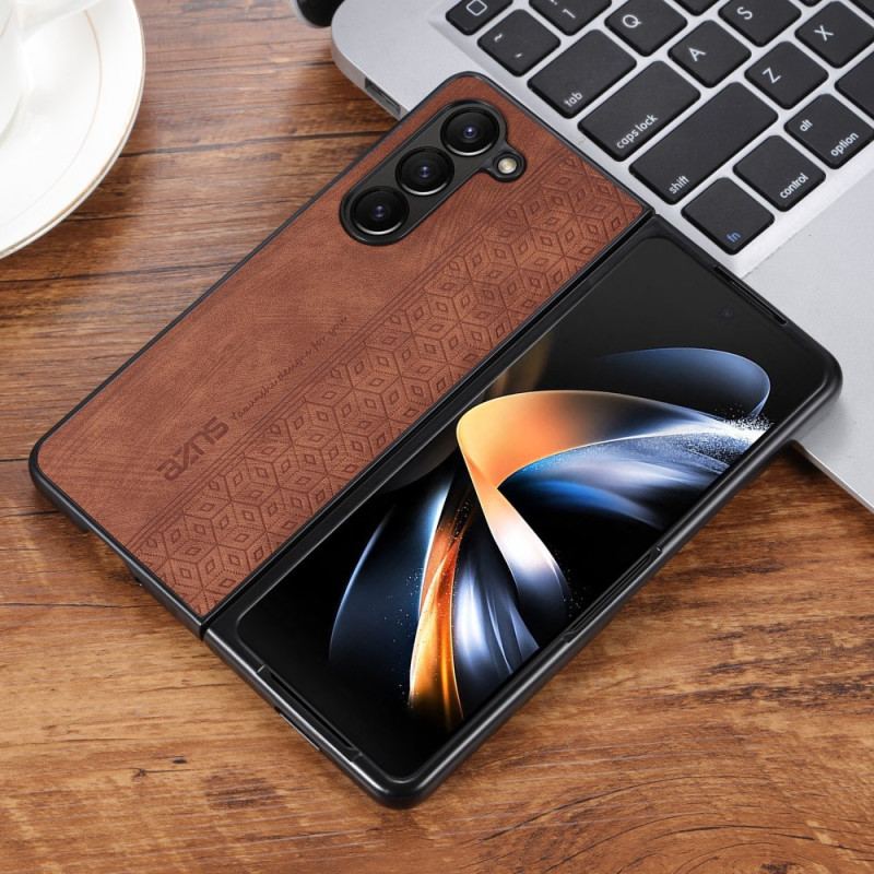 Coque Samsung Galaxy Z Fold 5 Simili Cuir AZNS